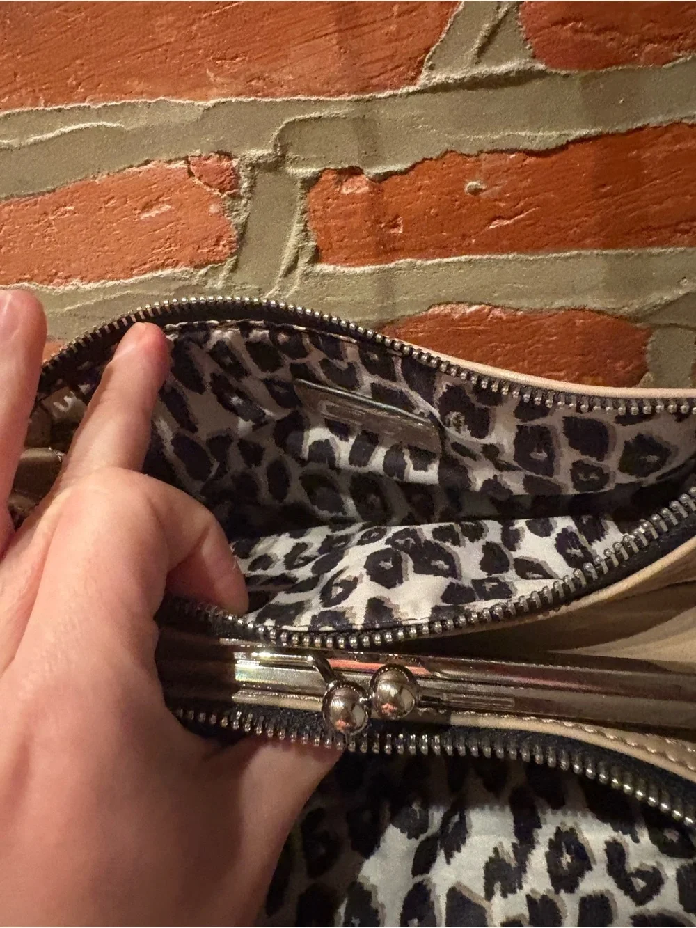 Nine West Beige Crossbody Bag